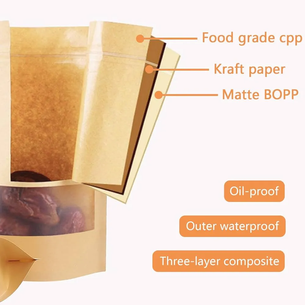 Material für Großhandel Lager Kraft Papier Beutel