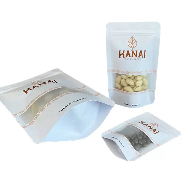 White Kraft Stand Up Pouches Wholesale3