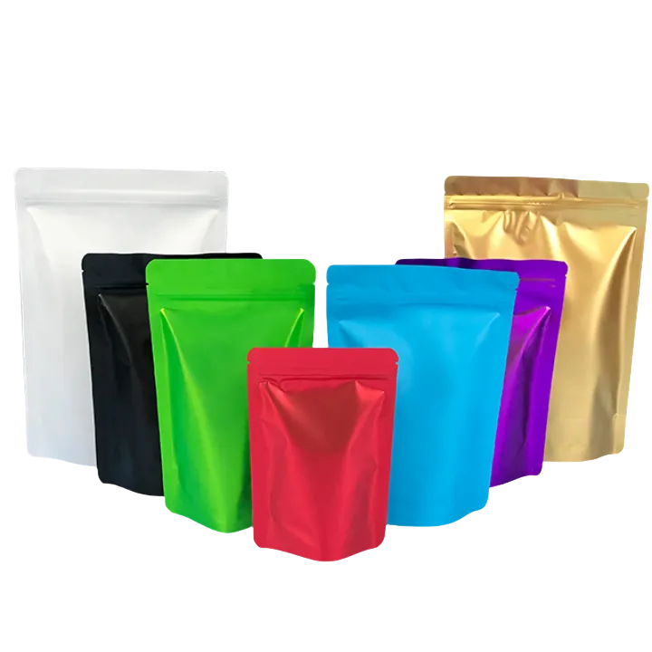 Großhandel farbige Stand Up Pouches Produktmerkmale1