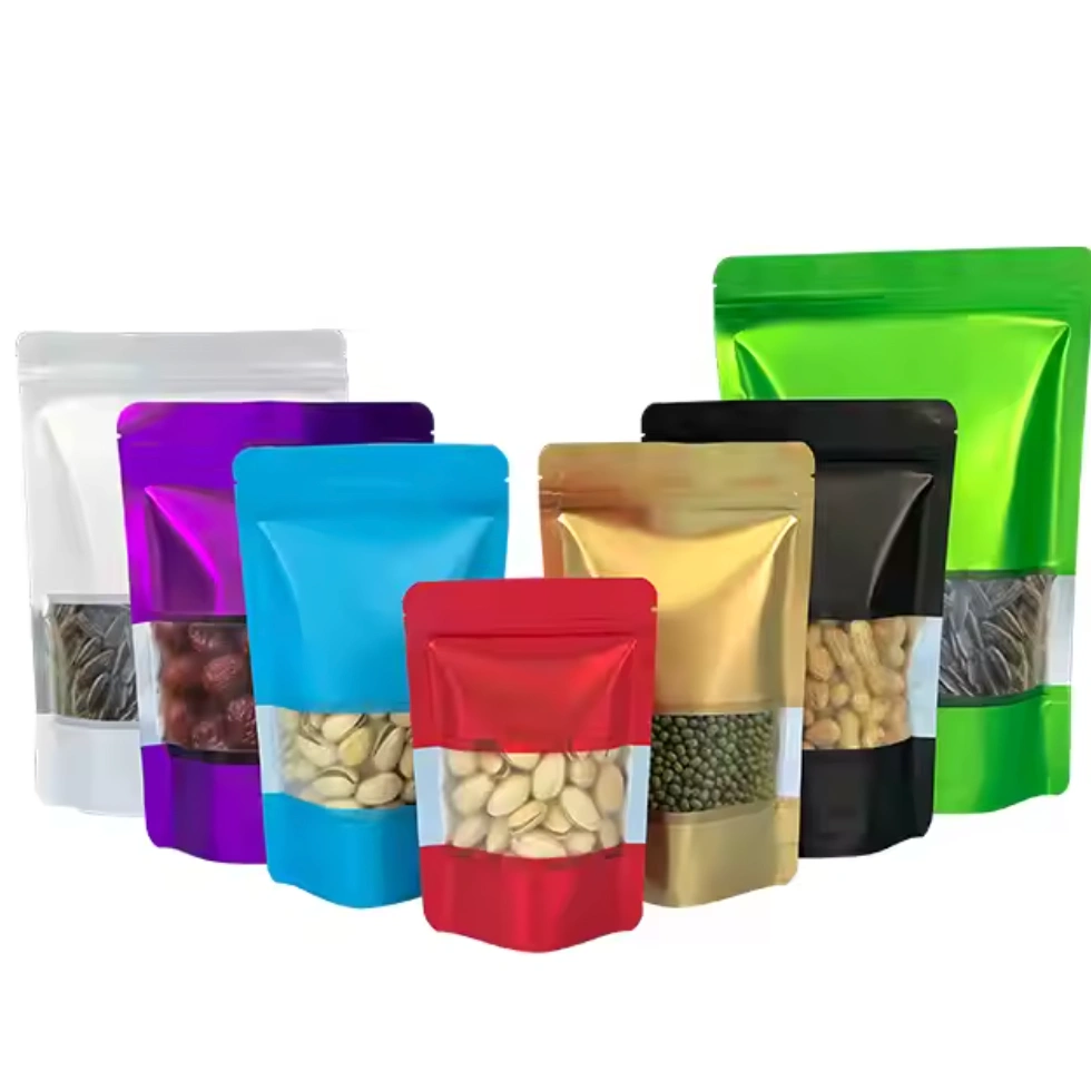 Bulk Bunte Stand Up Pouches auf Lager