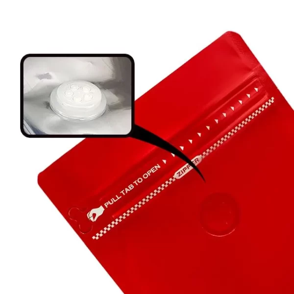 Coffee Packaging Bags Wholesale with Zipper and Valve2