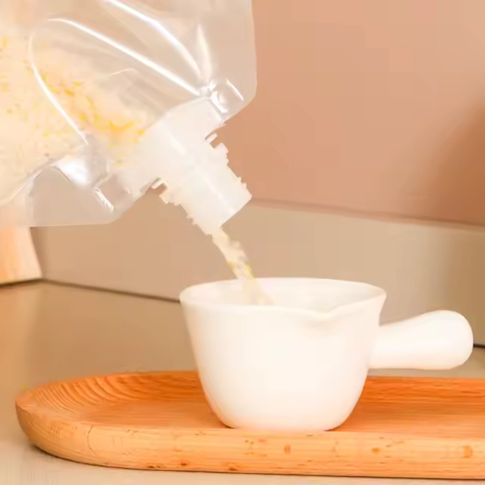 Spout Pouch Wholesale with Handle for Liquid and Bean Packaging2