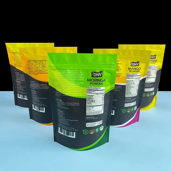 Custom Printed Stand Up Pouch Fruit Packaging Bags16