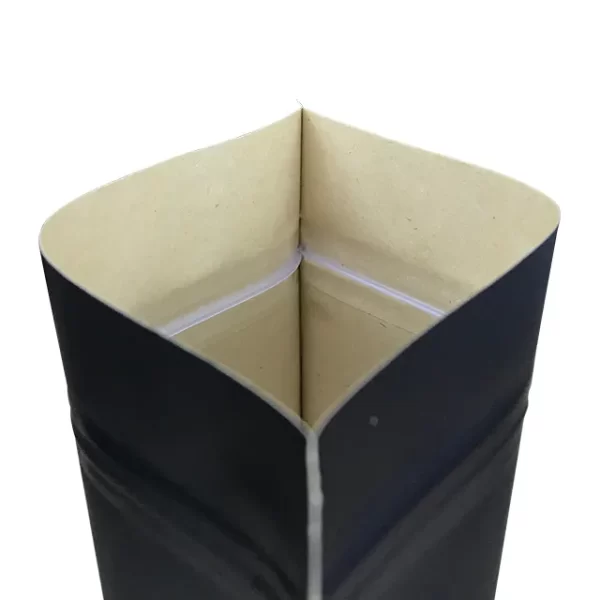 Wholesale Black Kraft Paper Food Pouches3