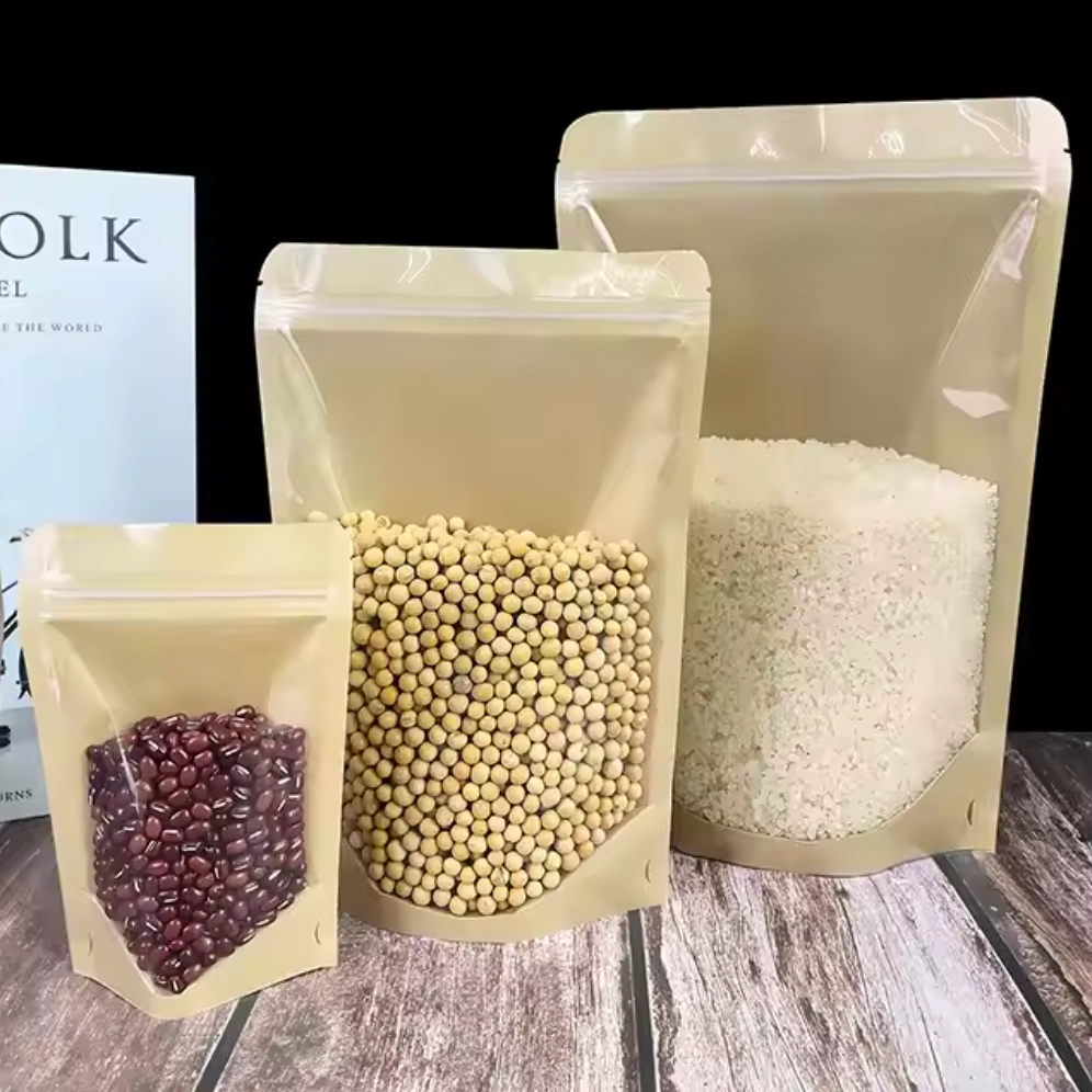 Wholesale Kraft Paper Pouch Packaging1