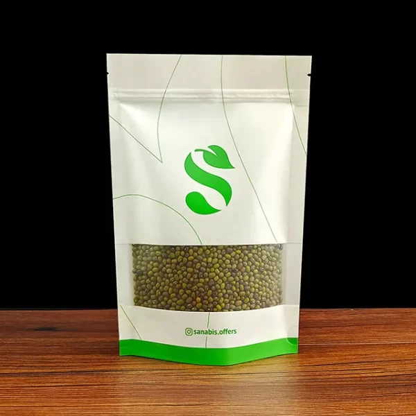 Bolsa de papel kraft personalizada con ventana1