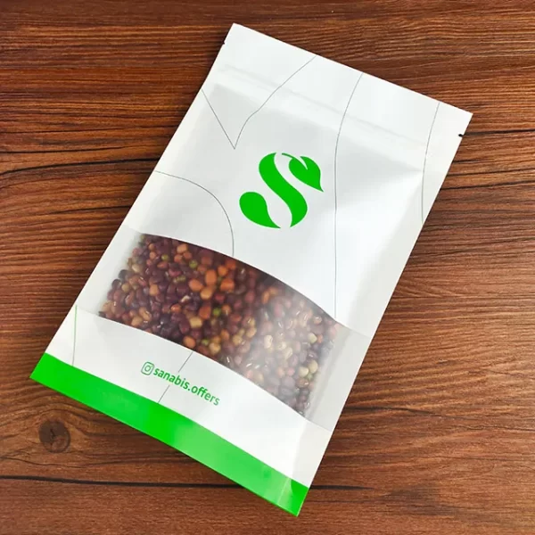 Bolsa de papel kraft personalizada con ventana6