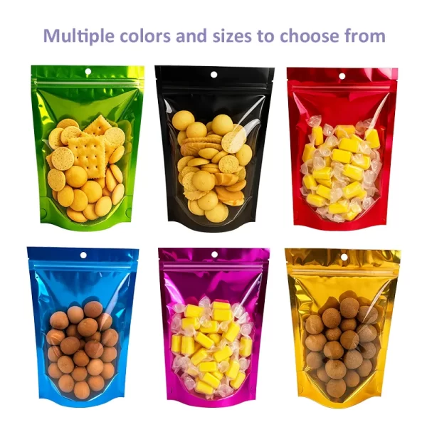 Wholesale Colorful Stand Up Pouches with Window