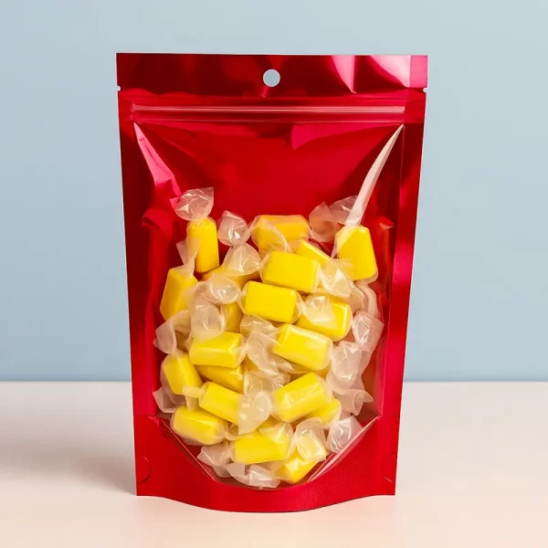 Wholesale Colorful Stand Up Pouches with Window