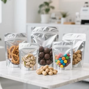 Wholesale Stand Up Pouch with Aluminum Foil and Viewing Window