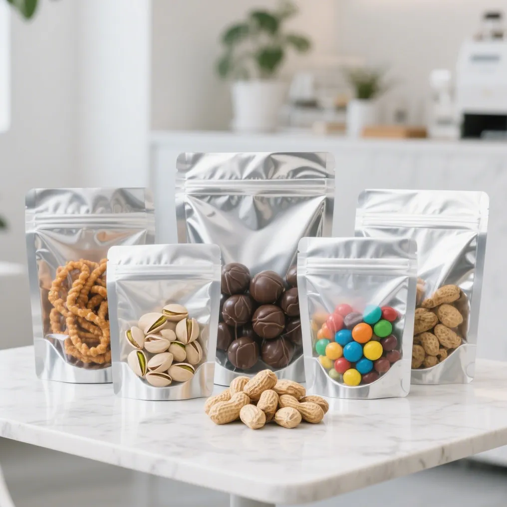 Wholesale Stand Up Pouch with Aluminum Foil and Viewing Window