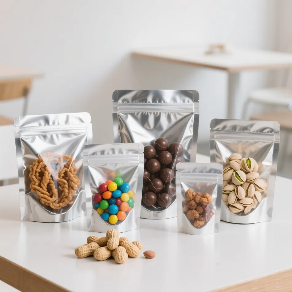 Wholesale Stand Up Pouch with Aluminum Foil and Viewing Window
