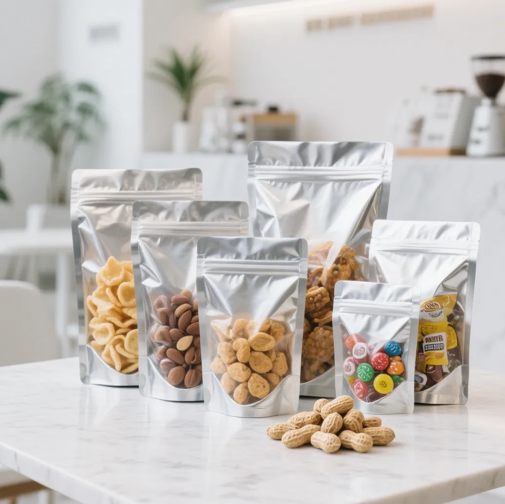 Wholesale Stand Up Pouch with Aluminum Foil and Viewing Window