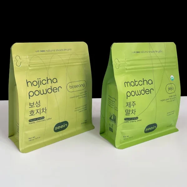 Pochette à café imprimée sur mesure avec fermeture éclair