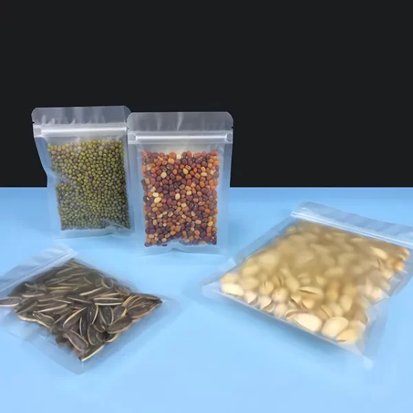 Großhandel 3-Seite Seal Pouch mit Reißverschluss matt & transparent (6)