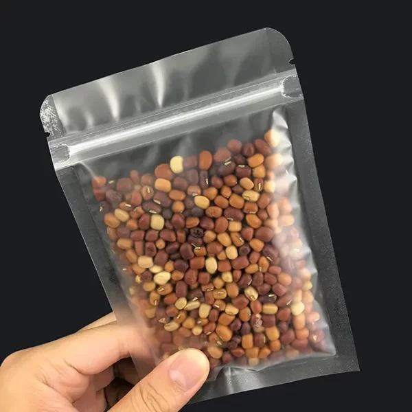 Großhandel 3-Seite Seal Pouch mit Reißverschluss matt & transparent (7)