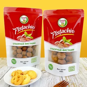 Custom-Kraft-Paper-Pouch-with-Window-for-Food-Nuts-1