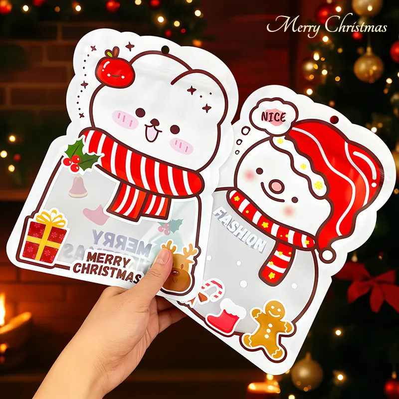 البيع بالجملة-سلسلة عيد الميلاد-سلسلة عيد الميلاد-خاصة-أكياس-على شكل-سناك-أو-حلوى-26