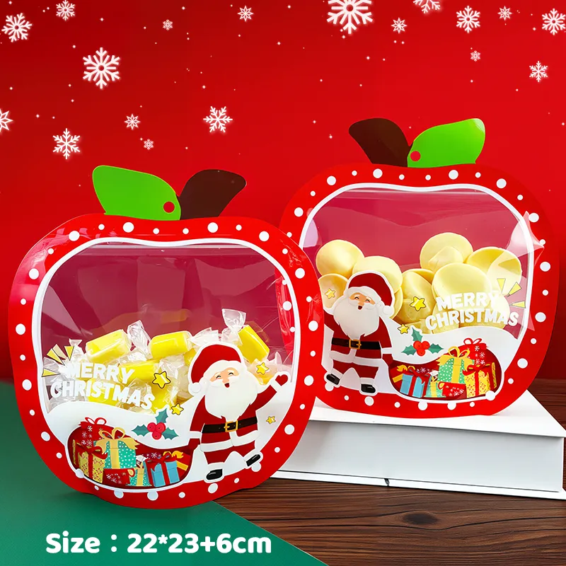 البيع بالجملة-سلسلة عيد الميلاد-سلسلة عيد الميلاد-خاصة-على شكل أكياس-لحلوى-أو-سناك-7