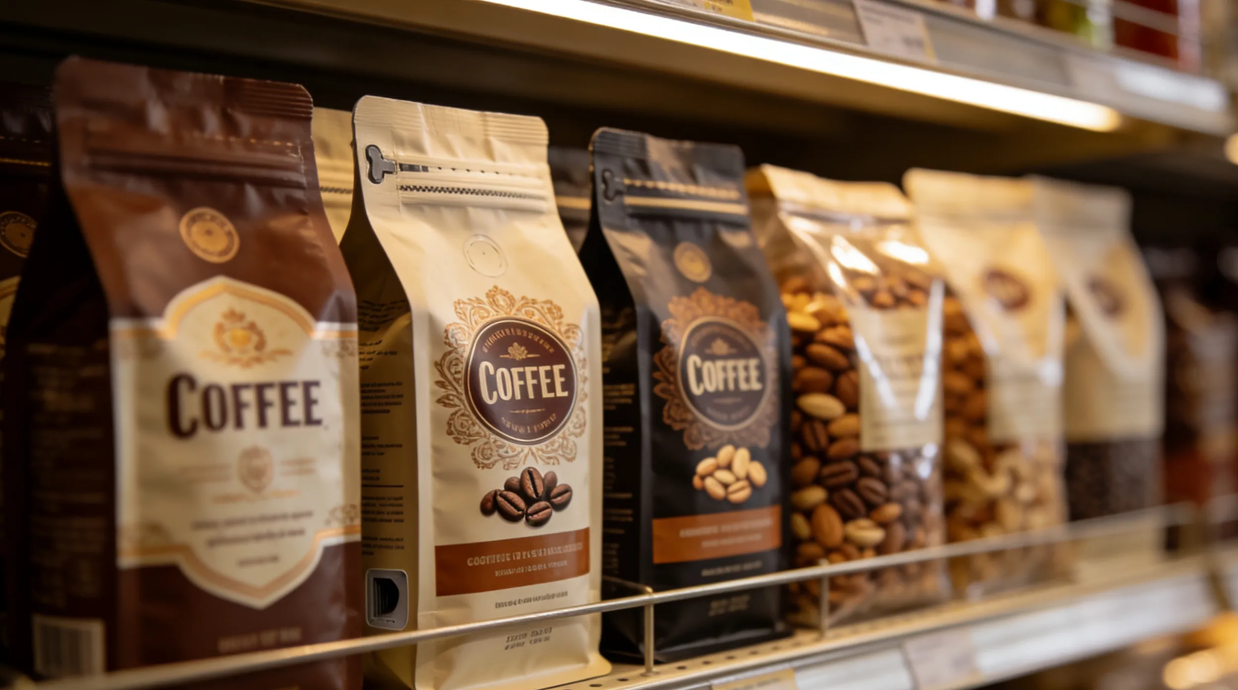 Wholesale Flat Bottom Bags for Coffee and Snack Brands