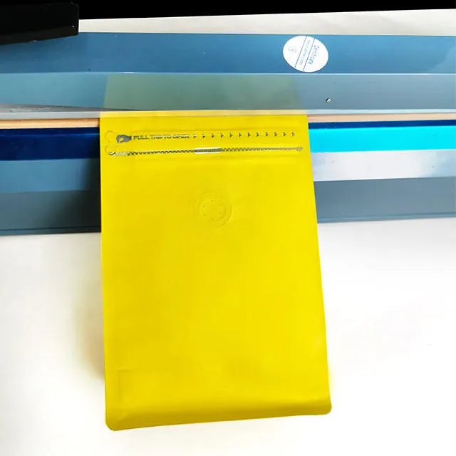 Wholesale Flat Bottom Bags for Coffee and Snack Brands10