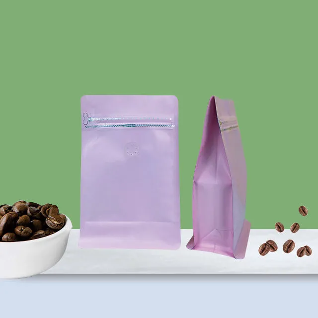 Wholesale Flat Bottom Bags for Coffee and Snack Brands3