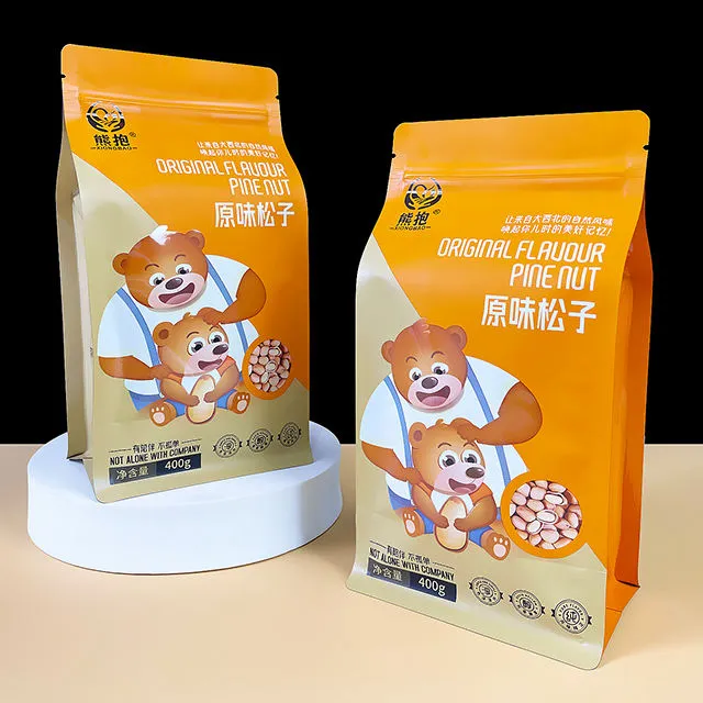 Wholesale Flat Bottom Bags for Coffee and Snack Brands8