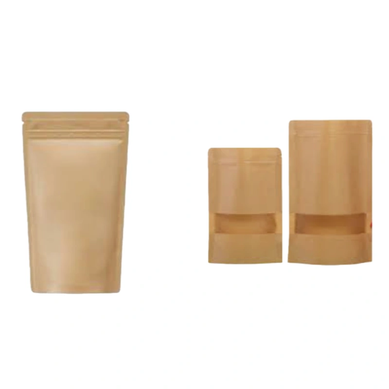 Window vs. Solid Kraft Paper Pouches1